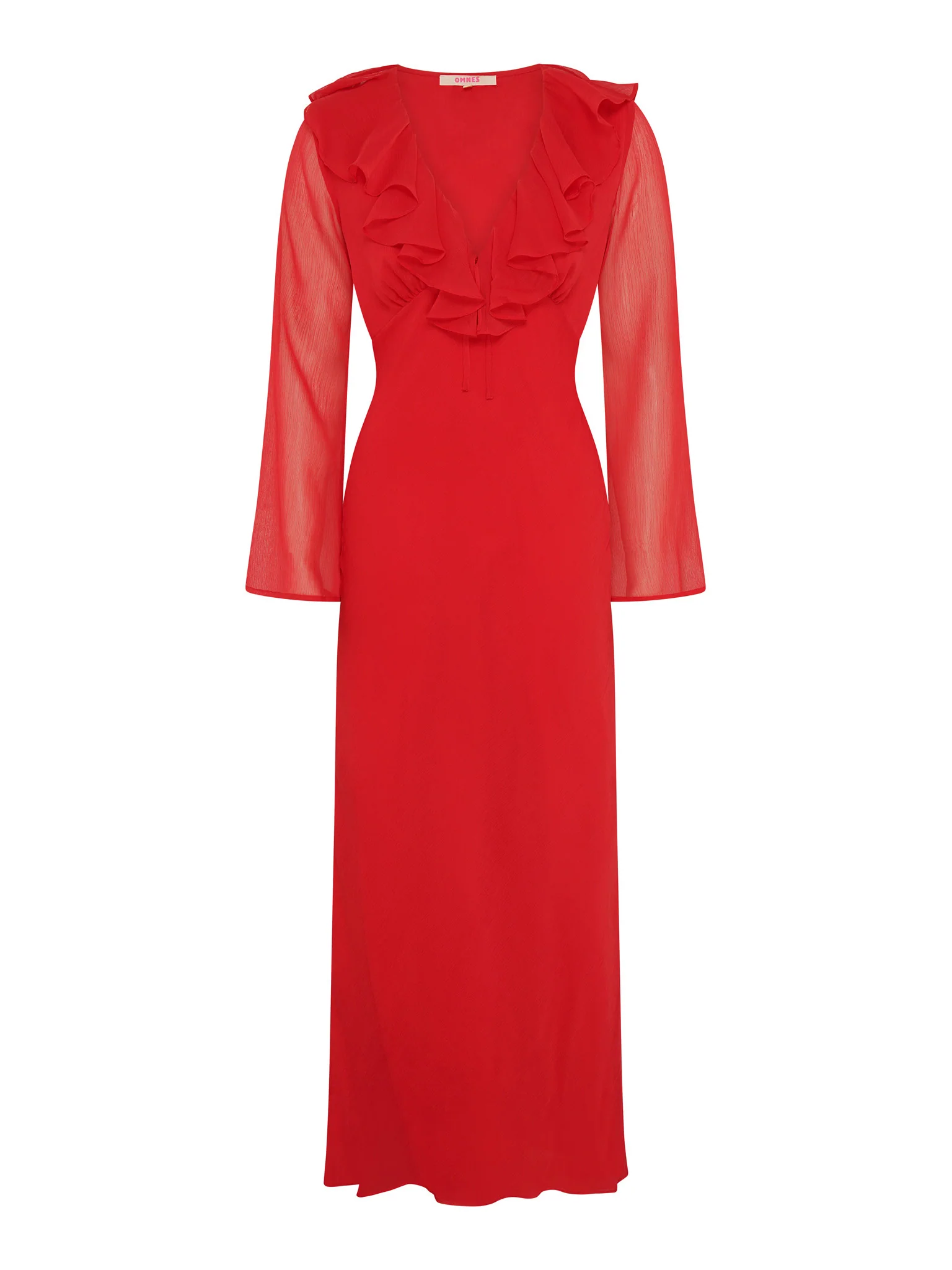 Yvette Dress in Barbados Cherry - Image 7
