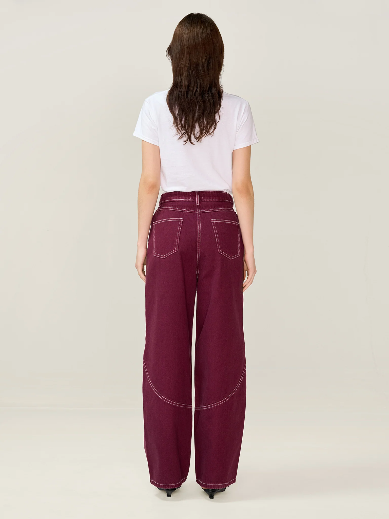 Zola Jean in Burgundy - Image 3