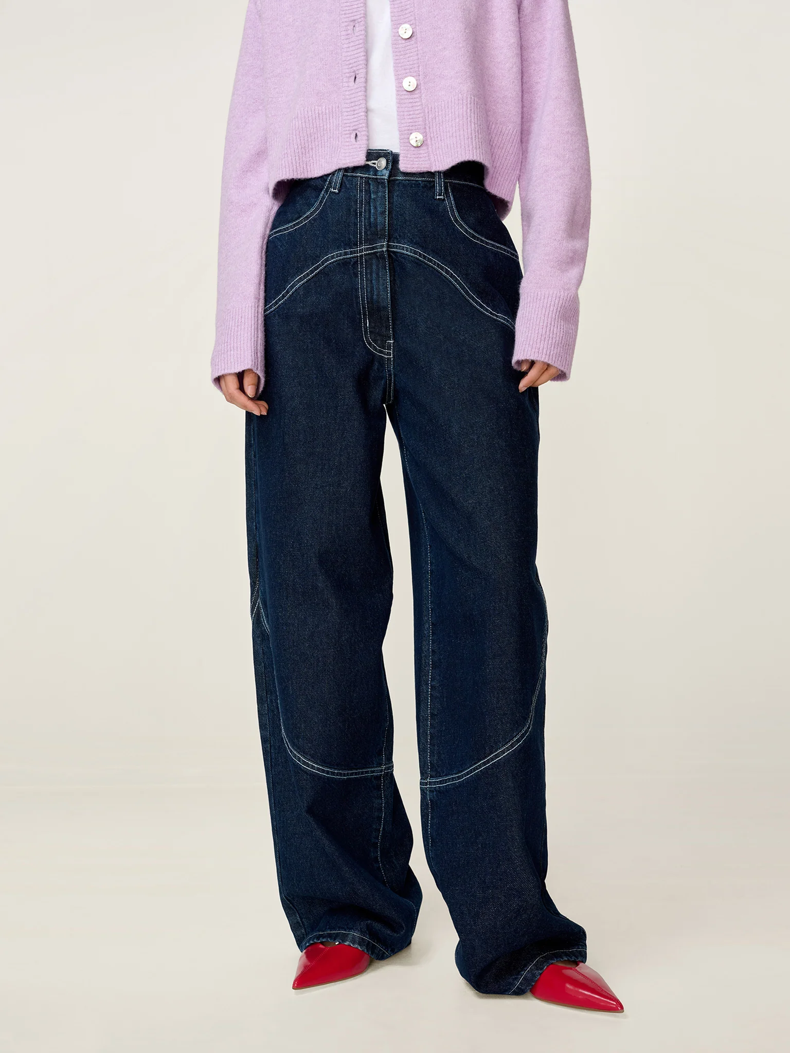 Zola Jean in Dark Indigo Wash - Image 3