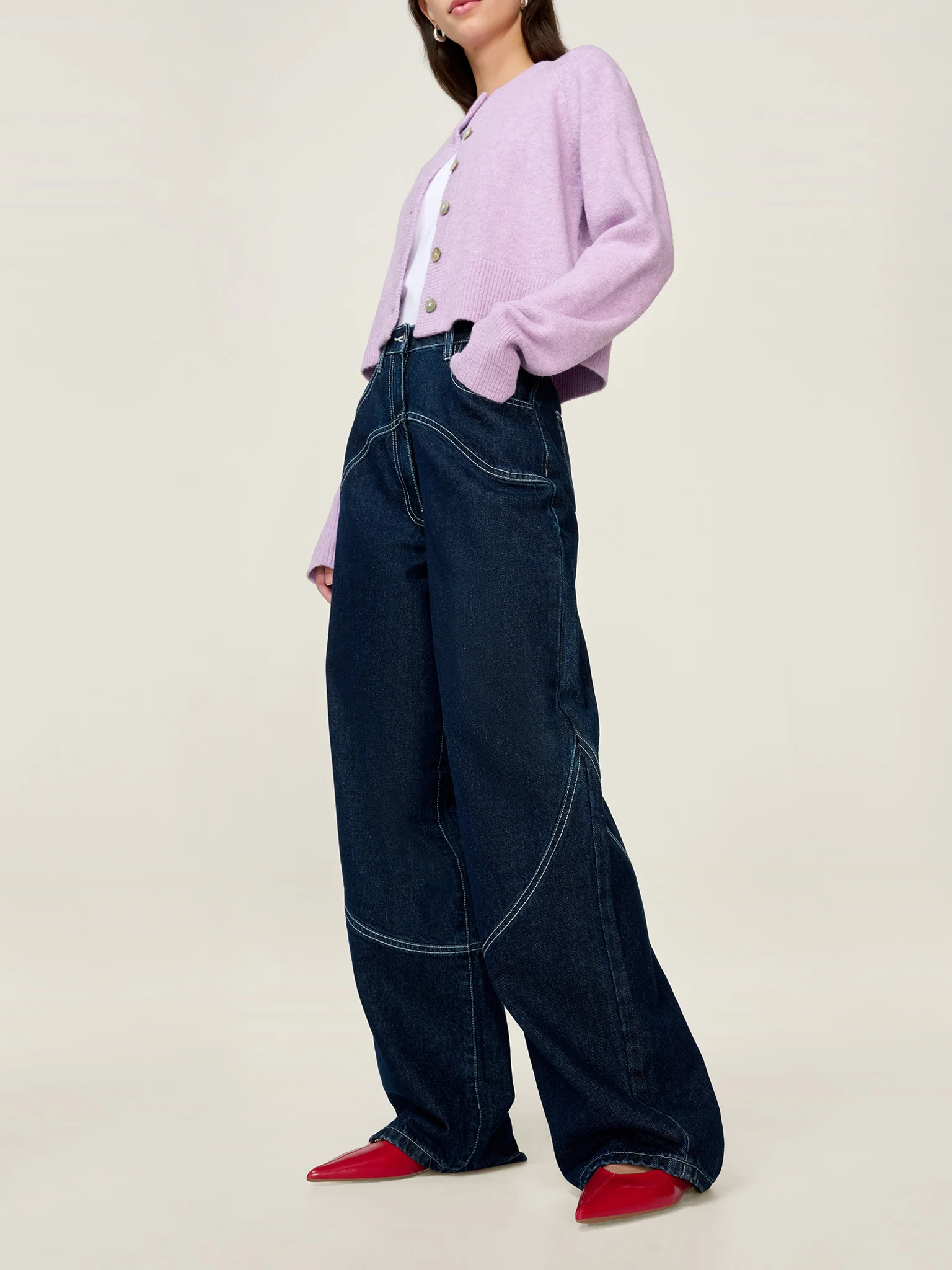 Zola Jean in Dark Indigo Wash - Image 4
